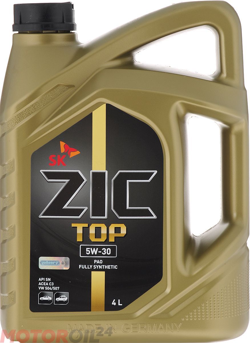 ZIC Top 5W-30 4 л. в Москве в интернет-магазине MotorOil24