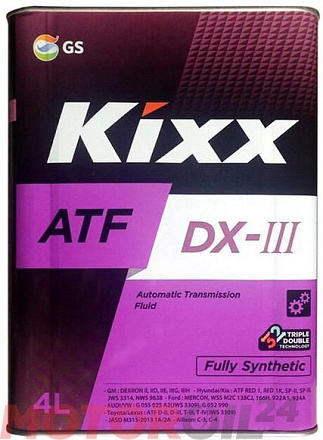 Трансмиссионное масло KIXX ATF DX-III фото 1 Трансмиссионное масло KIXX ATF DX-III preview 1