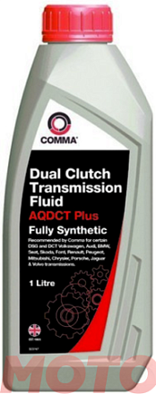 Трансмиссионное масло COMMA AQDCT Plus фото 1 Трансмиссионное масло COMMA AQDCT Plus preview 1