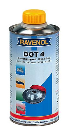 Тормозная жидкость RAVENOL DOT-4 preview 1