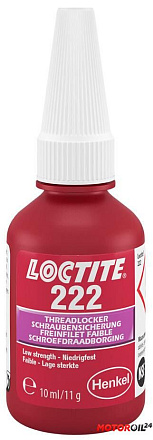 Фиксатор резьбы низкой прочности LOCTITE 222 preview 1