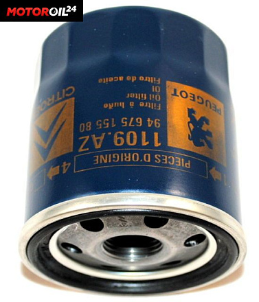 Фильтр масляный Peugeot/Citroen 1109AZ preview 2
