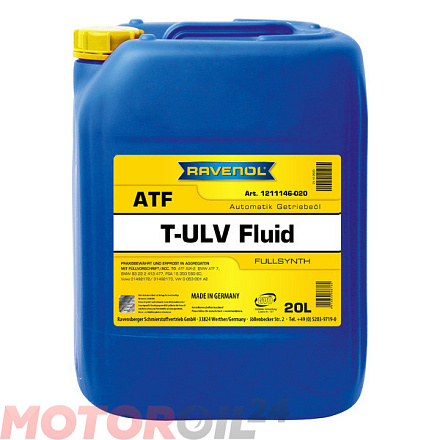 Трансмиссионное масло RAVENOL ATF T-ULV Fluid preview 1