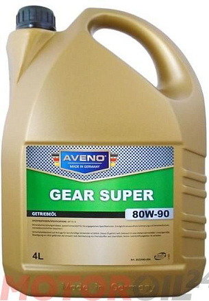 Трансмиссионное масло AVENO Gear Super 80W-90 фото 1 Трансмиссионное масло AVENO Gear Super 80W-90 preview 1