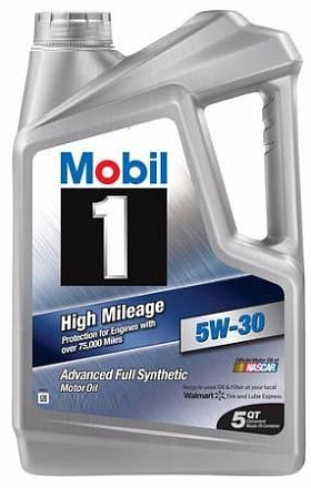MOBIL High Mileage Advanced Full Synthetic 5w-30 preview 1