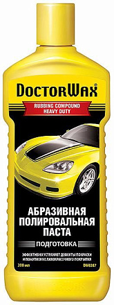 Полировальная абразивная паста DOCTOR WAX Rubbing Compound Heavy Duty preview 1