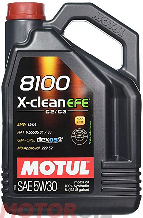 MOTUL 8100 X-clean EFE 5W-30 preview 1