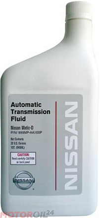 Трансмиссионное масло NISSAN Matic Fluid D preview 1