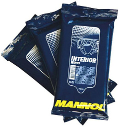 Салфетки для очистки пластиковых поверхностей MANNOL 9946 Interior Wipes