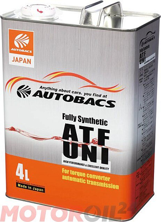Трансмиссионное масло AUTOBACS ATF UNI Fully Synthetic preview 1