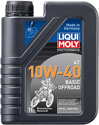 LIQUI MOLY Motorbike 4T Basic Offroad 10W-40