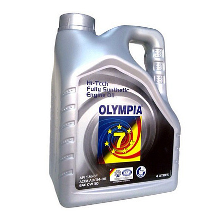 OLYMPIA Hi-Tech Fully Synthetic Engine Oil SAE 0W-30 фото 1 OLYMPIA Hi-Tech Fully Synthetic Engine Oil SAE 0W-30 preview 1