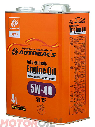 AUTOBACS Fully Synthetic 5W-40 SN/CF preview 1