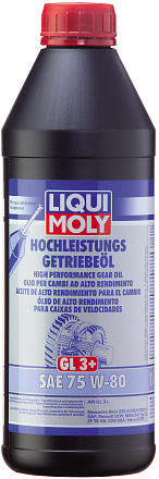 Трансмиссионное масло LIQUI MOLY Hochleistungs-Getriebeoil 75W-80 фото 1 Трансмиссионное масло LIQUI MOLY Hochleistungs-Getriebeoil 75W-80 preview 1