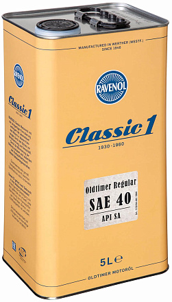 RAVENOL Oldtimer Regular SAE 40 API SA preview 1