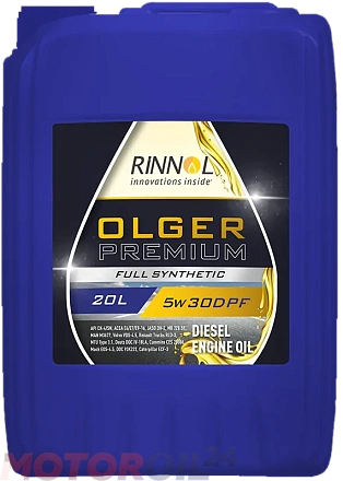 RINNOL OLGER PREMIUM 5W-30 DPF preview 1