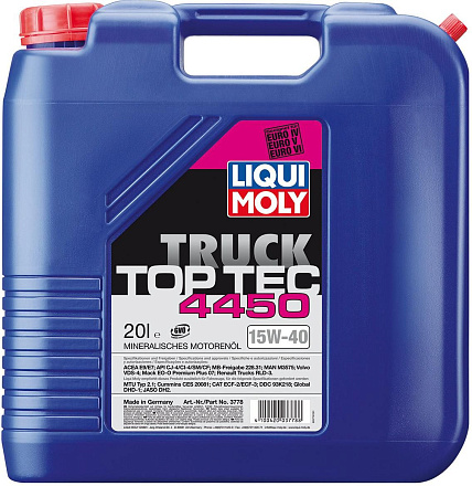 LIQUI MOLY Top Tec Truck 4450 15W-40 preview 1