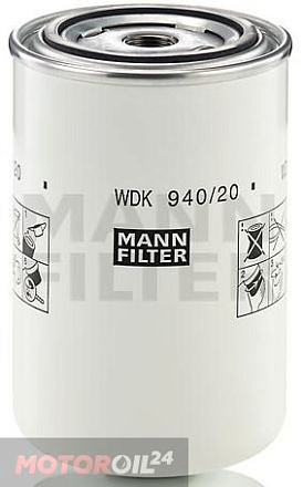 Фильтр топливный MANN WDK940/20 preview 1