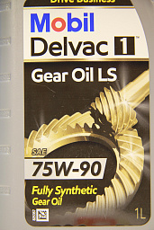 Трансмиссионное масло MOBIL Delvac 1 Gear Oil LS 75W-90