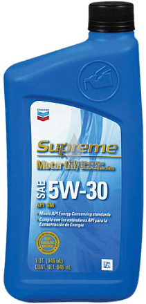 CHEVRON Supreme Motor Oil 5W-30 фото 1 CHEVRON Supreme Motor Oil 5W-30 preview 1