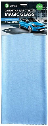 Салфетка микрофибра для стекла GRASS Magic Glass 40*50 фото 1 Салфетка микрофибра для стекла GRASS Magic Glass 40*50 preview 1