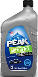 PEAK Full Synthetic Motor Oil 10W-30