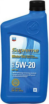 CHEVRON Supreme Motor Oil 5W-20 фото 1 CHEVRON Supreme Motor Oil 5W-20 preview 1