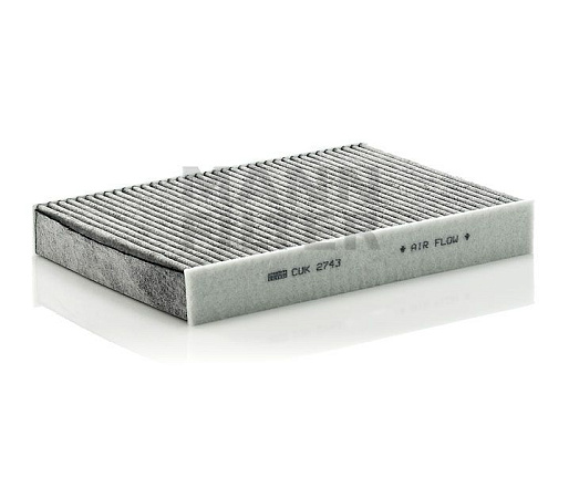 Салонный фильтр с активированным углем MANN CUK2743 preview 1