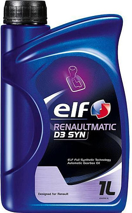 Трансмиссионное масло ELF Renaultmatic D3 SYN фото 1 Трансмиссионное масло ELF Renaultmatic D3 SYN preview 1