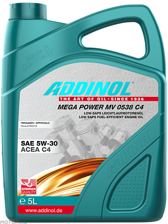ADDINOL Mega Power MV 0538 C4 SAE 5W-30 фото 1 ADDINOL Mega Power MV 0538 C4 SAE 5W-30 preview 1