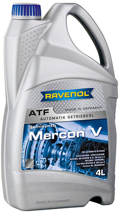 Трансмиссионное масло RAVENOL ATF Mercon V фото 1 Трансмиссионное масло RAVENOL ATF Mercon V preview 1