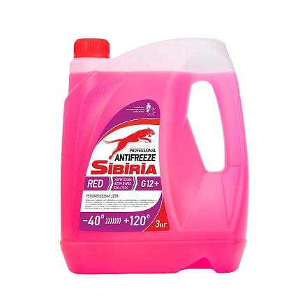 Антифриз красный SIBIRIA G-12+ preview 1
