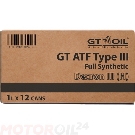 Трансмиссионное масло GT-OIL GT ATF Type III preview 1