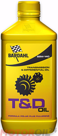 Трансмиссионное масло BARDAHL T&D Oil 85W-140 фото 1 Трансмиссионное масло BARDAHL T&D Oil 85W-140 preview 1
