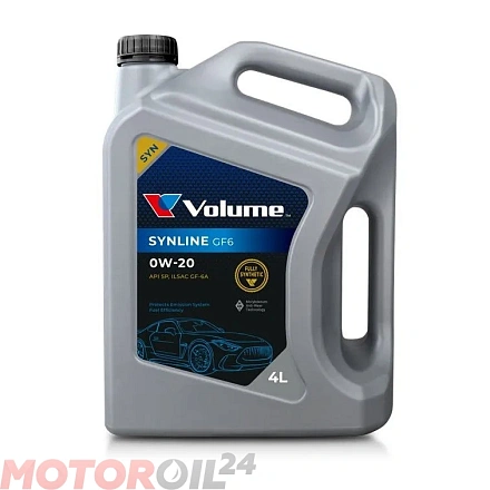 VOLUME SYNLINE GF6 0W-20 фото 1 VOLUME SYNLINE GF6 0W-20 preview 1