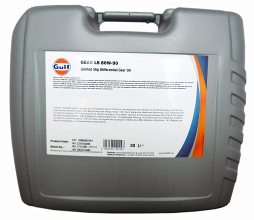 Трансмиссионное масло GULF Gear LS 80W-90 фото 1 Трансмиссионное масло GULF Gear LS 80W-90 preview 1