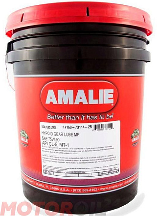 Трансмиссионное масло AMALIE Hypoid Gear Multi-Purpose GL-5 75W-90 фото 1 Трансмиссионное масло AMALIE Hypoid Gear Multi-Purpose GL-5 75W-90 preview 1