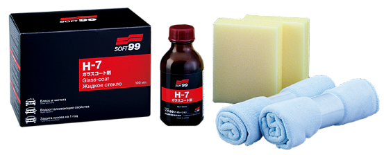 Покрытие на основе жидкого стекла SOFT-99 H-7 preview 1
