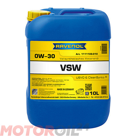 RAVENOL VSW 0W-30 фото 1 RAVENOL VSW 0W-30 preview 1