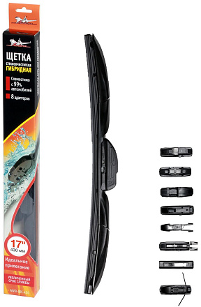 Щетка стеклоочистителя AIRLINE гибридная 430 мм (17)  preview 1