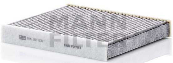 Салонный фильтр с активированным углем MANN CUK22032 preview 1