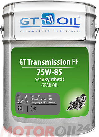 Трансмиссионное масло GT-OIL GT Transmission FF 75W-85 GL-4 фото 1 Трансмиссионное масло GT-OIL GT Transmission FF 75W-85 GL-4 preview 1