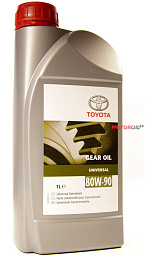 Трансмиссионное масло TOYOTA Gear oil 80W-90 GL-4/GL-5