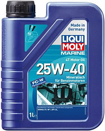 LIQUI MOLY Marine 4T Motor Oil 25W-40