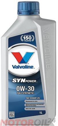 VALVOLINE SynPower FE 0W-30 preview 1