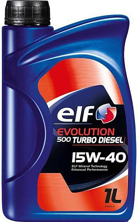 ELF Evolution 500 Turbo Diesel 15W-40 фото 1 ELF Evolution 500 Turbo Diesel 15W-40 preview 1