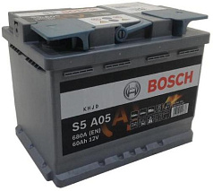 Аккумулятор BOSCH 0092S5A050