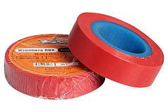 Изолента ПВХ AIRLINE, красная, 15 мм, 10 м