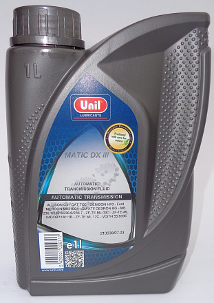 Трансмиссионное масло UNIL Matic DX III фото 1 Трансмиссионное масло UNIL Matic DX III preview 1