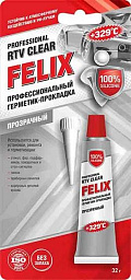 Герметик-прокладка прозрачный FELIX Professional RTV Clear